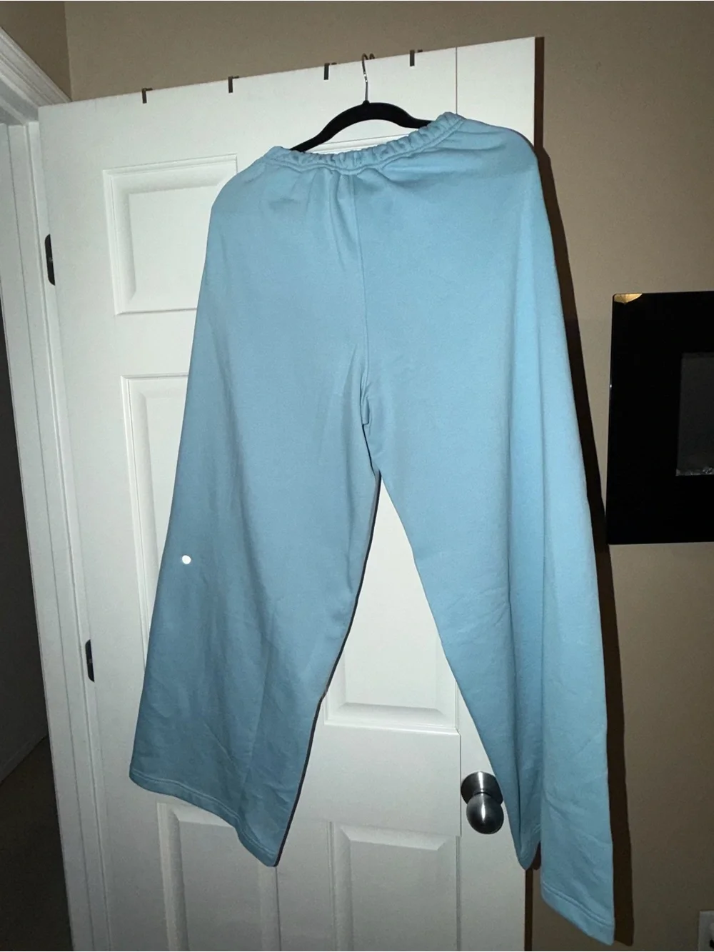 Lululemon French Terry Mid-Rise Wide-Leg Pant Seafoam XS New